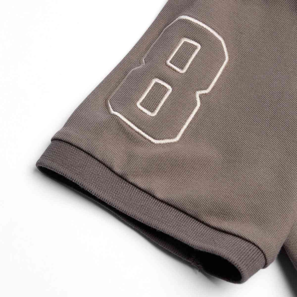 Men’s Slim Fit Napoleon Embroidery Lycra Pique Polo - Giordano Online