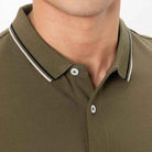 Men's Slim Fit Pique Polo - Giordano Online
