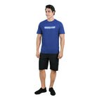 Men's Slim Fit Signature Print Cotton Jersey Tee - Giordano