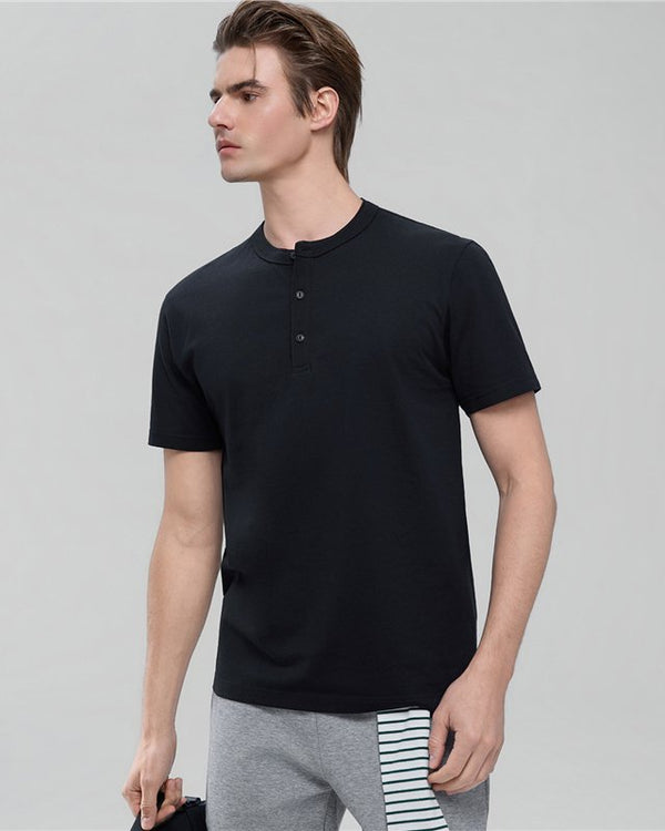 Quick buy Men’s Slim Henley Short-Sleeve Button Front Tee