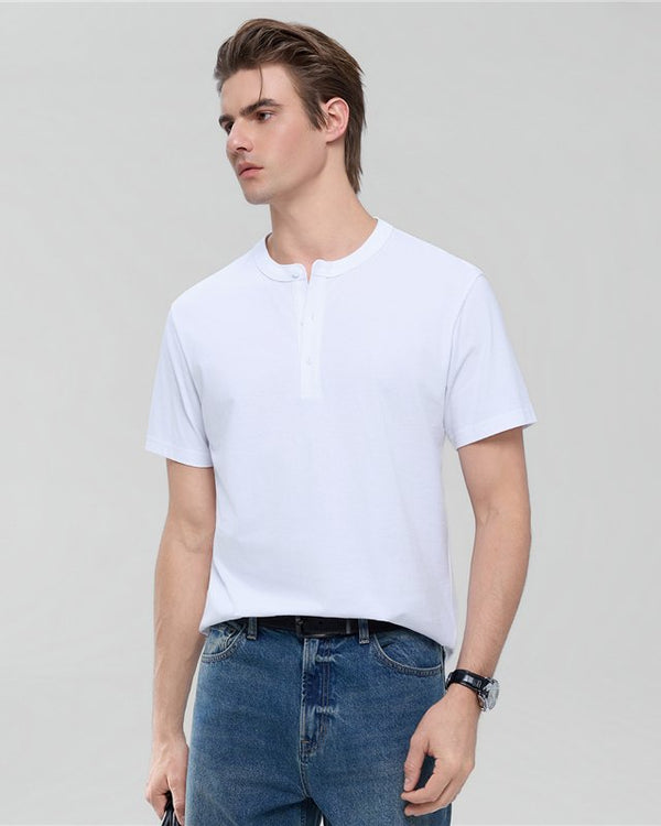 Quick buy Men’s Slim Henley Short-Sleeve Button Front Tee