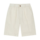 Men's Slim Linen Cotton Bermuda Shorts - Giordano Online