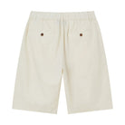 Men's Slim Linen Cotton Bermuda Shorts - Giordano Online