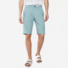 Men's Slim Linen Cotton Bermuda Shorts - Giordano Online