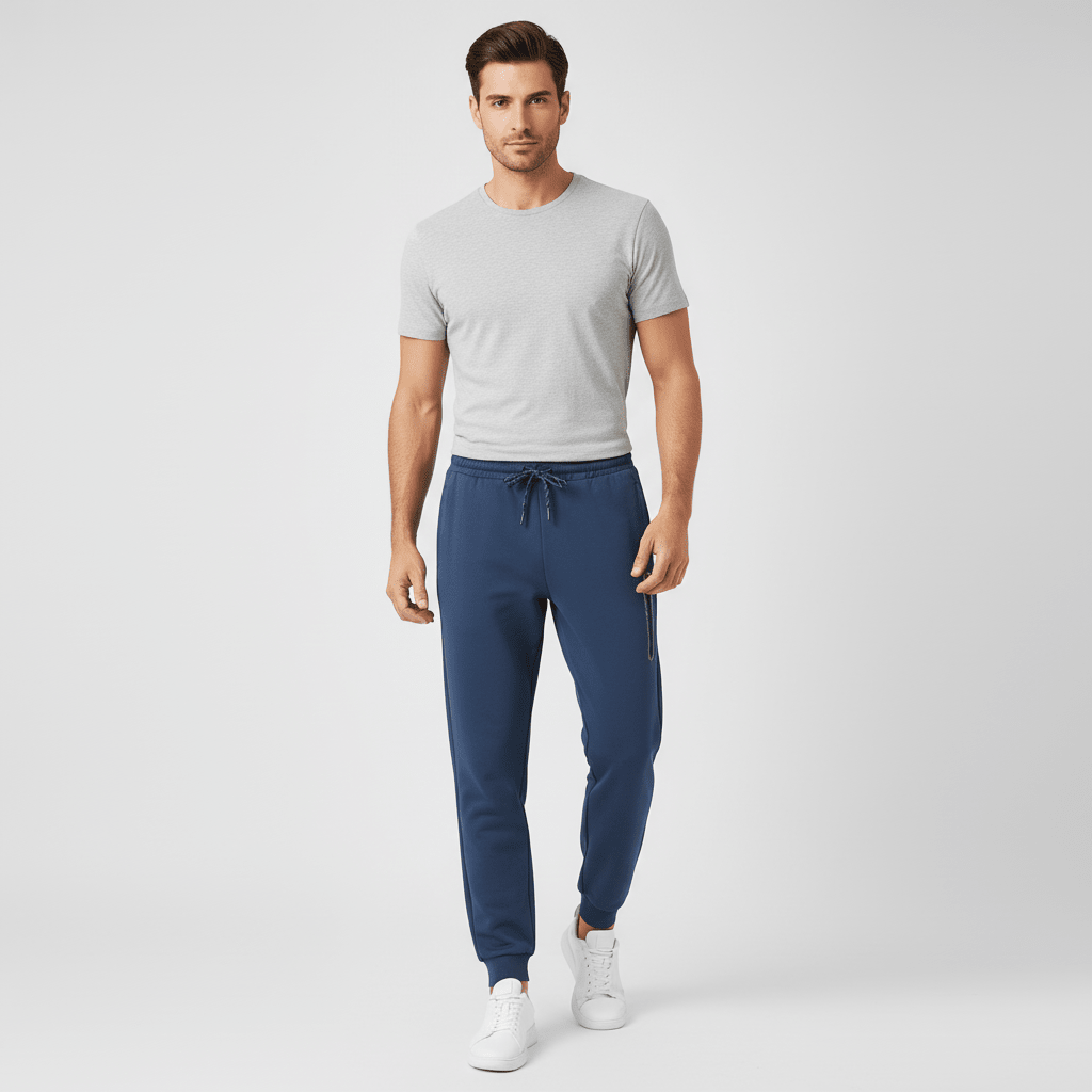 Men’s Slim Taper Cotton Stretch Jogger Pants - Giordano Online