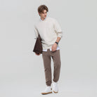 Men’s Slim Tapered Air Double Knit Joggers - Giordano Online