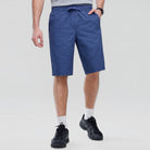 Men’s Slim Twill Bermuda Elastic Waist Short - Giordano Online