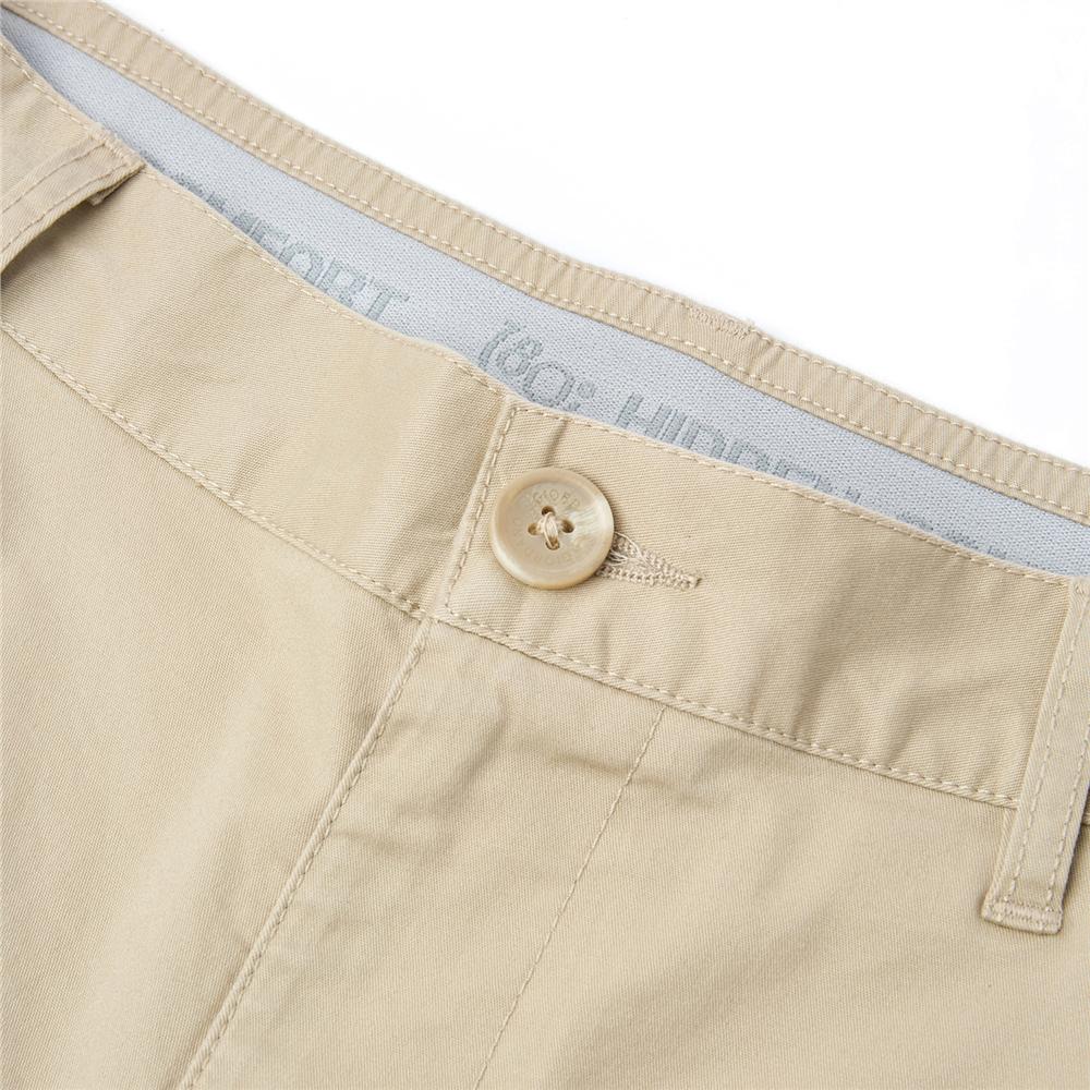 Men’s Slim Twill Bermuda Shorts with Stretch Waist - Giordano Online