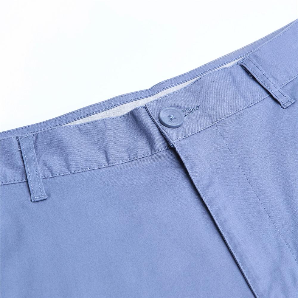 Men’s Slim Twill Bermuda Shorts with Stretch Waist - Giordano Online