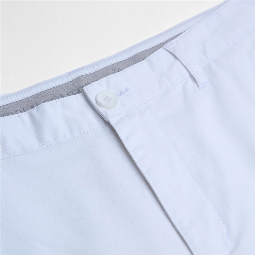 Men’s Slim Twill Bermuda Shorts with Stretch Waist - Giordano Online