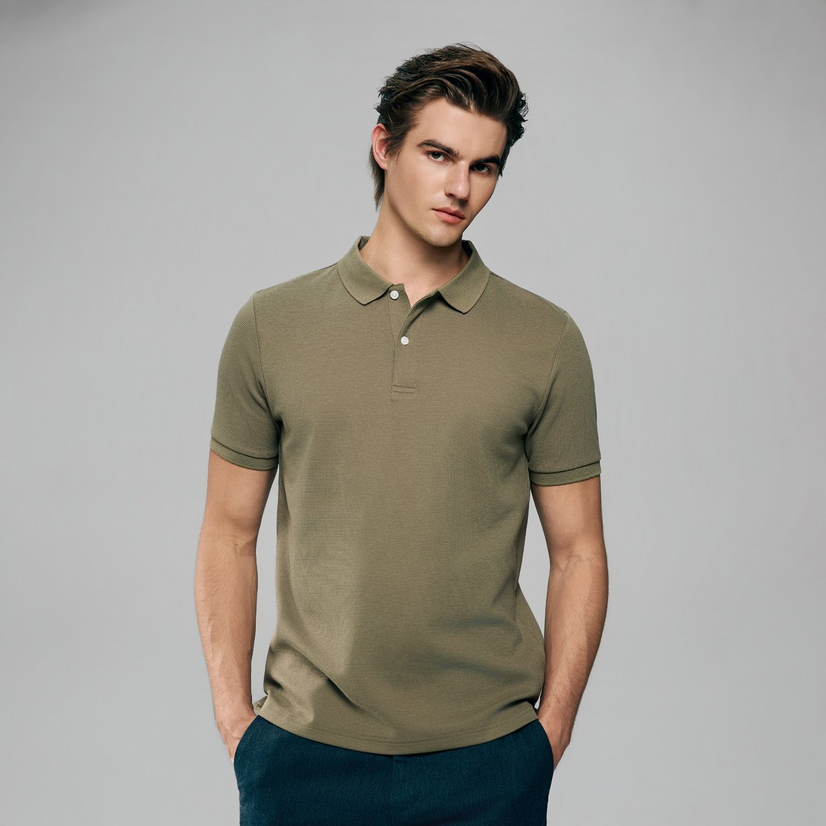 Men's Solid Polo - Giordano Online