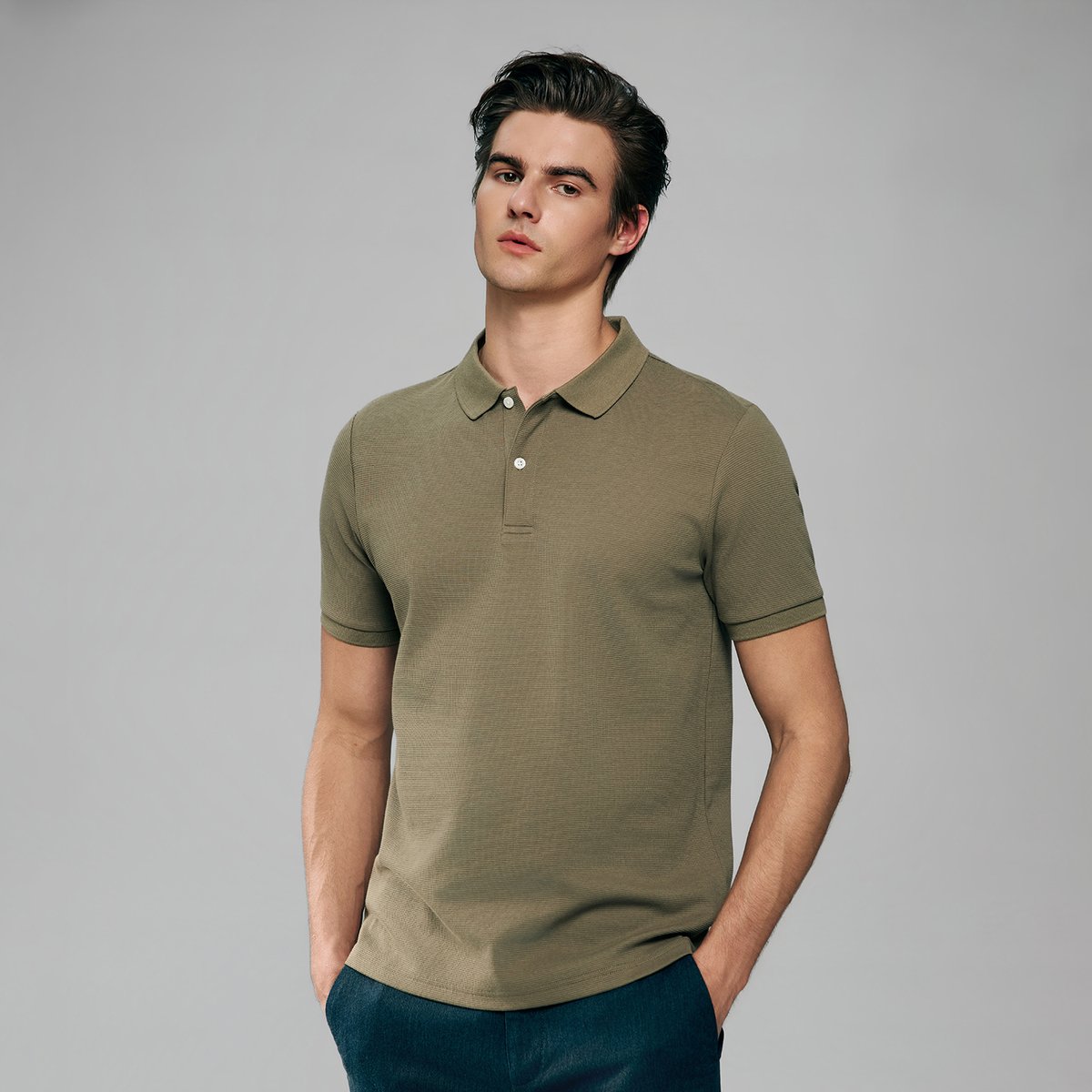 Men's Solid Polo - Giordano Online