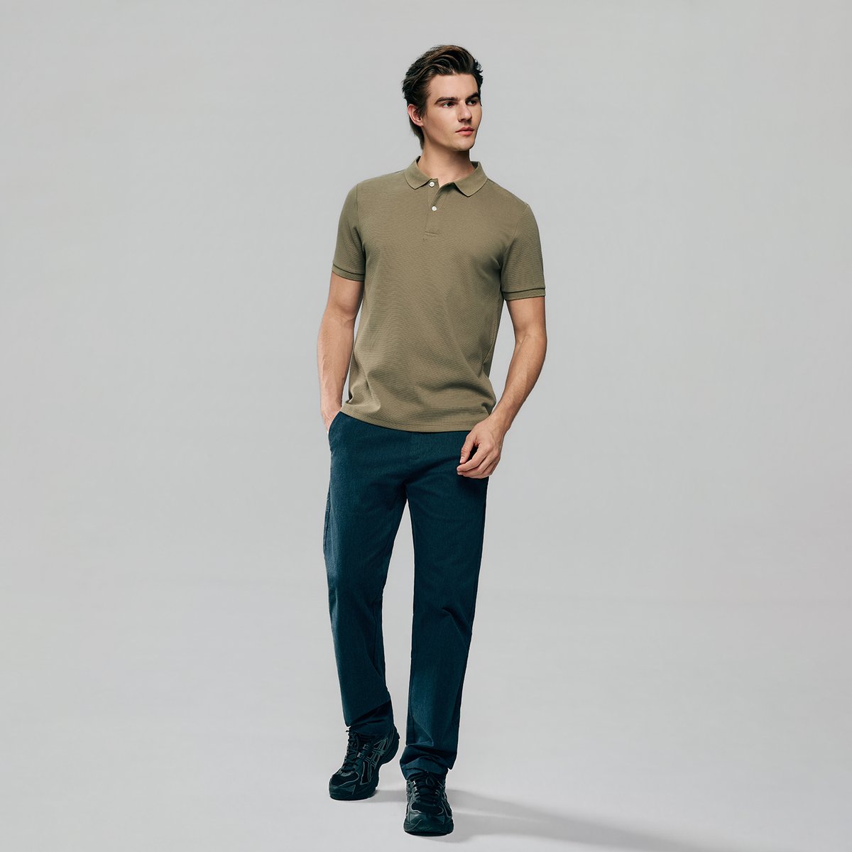Men's Solid Polo - Giordano Online
