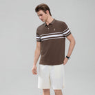 Men's Stripe Polo - Giordano Online