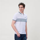 Men's Stripe Polo - Giordano Online
