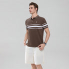 Men's Stripe Polo - Giordano Online