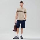 Men's Stripe Polo - Giordano Online
