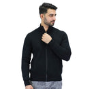 Men's Texture Stitch Mock Neck Long Sleeve Full Zipper Cardigan - Giordano Online