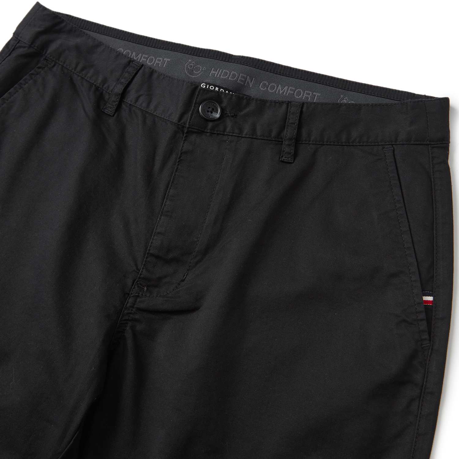 Men's Twill Low Rise Slim Tapered Bermuda - Giordano Online
