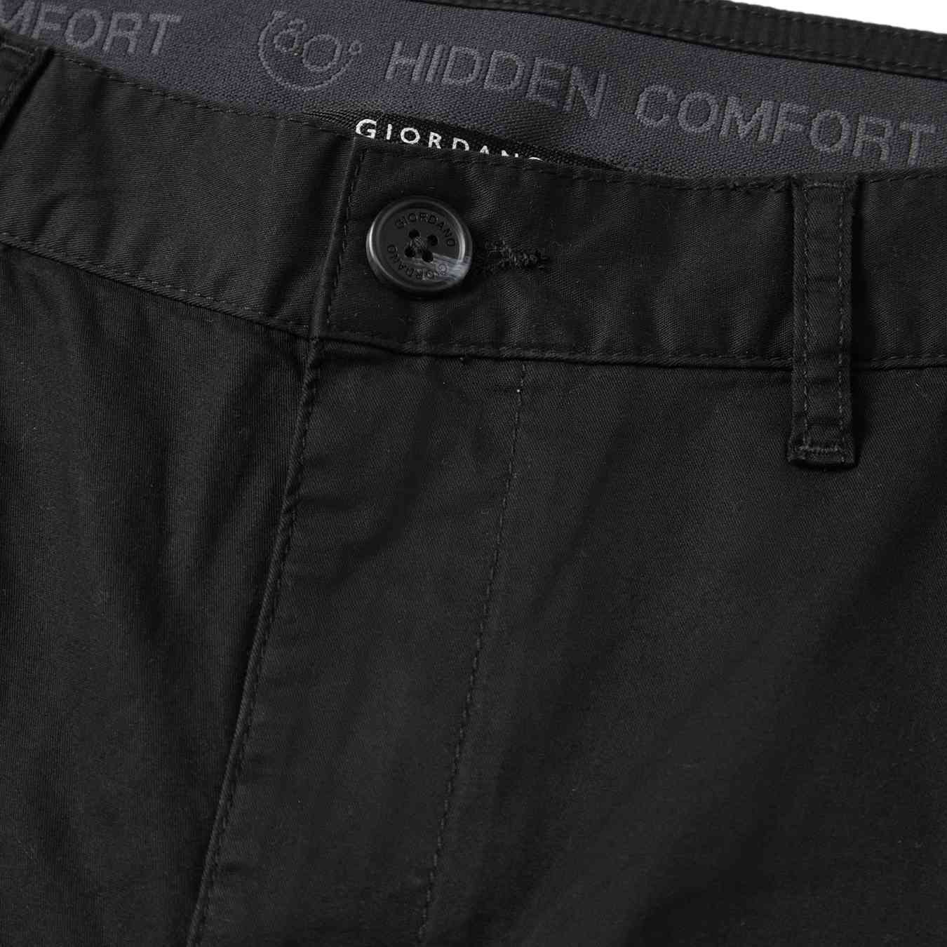 Men's Twill Low Rise Slim Tapered Bermuda - Giordano Online