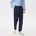 Men's Twill Mid Rise Regular Fit Pants - Giordano Online