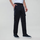 Men's Twill Relaxed Taper Elastic Waist Khaki Pant - Giordano Online