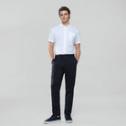 Men's Twill Relaxed Taper Elastic Waist Khaki Pant - Giordano Online