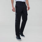 Men's Twill Relaxed Taper Elastic Waist Khaki Pant - Giordano Online