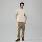 Men's Waffle Crew Neck Tee - Giordano Online