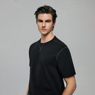 Men's Waffle Crew Neck Tee - Giordano Online