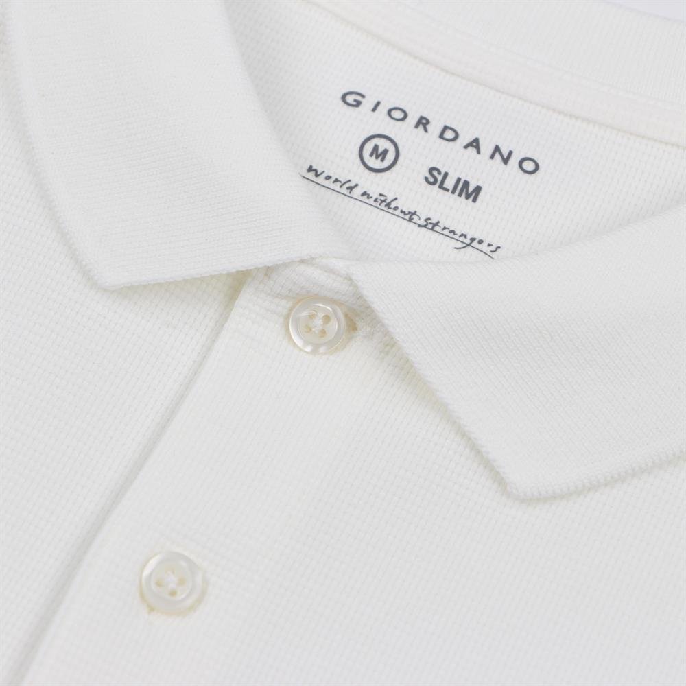 Men's Waffle Polo - Giordano Online