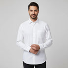 Men's Wrinkle - Free Cotton Oxford Long Sleeve Shirt - Giordano Online