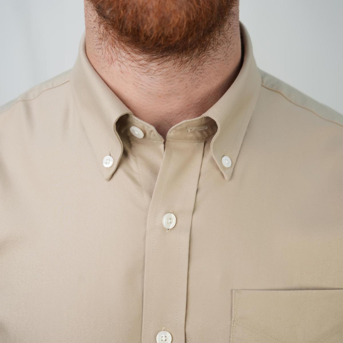 Men's Wrinkle - Free Long Sleeve Oxford Shirt - Giordano Online