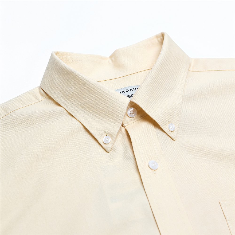 Men's Wrinkle Free Oxford Long Sleeve Shirt - Giordano Online