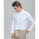 Men's Wrinkle Free Oxford Long Sleeve Shirt - Giordano Online