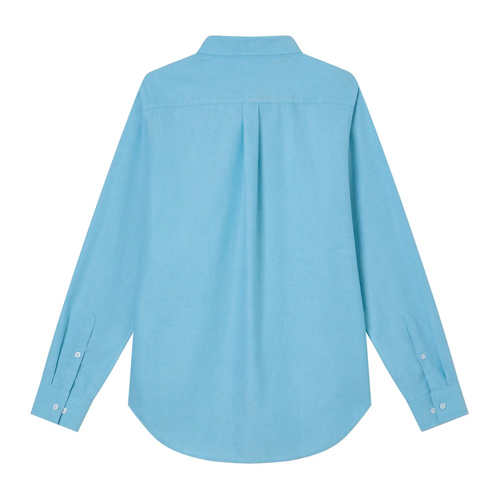 Men's Wrinkle Free Oxford Long Sleeve Shirt - Giordano Online