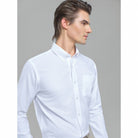 Men's Wrinkle Free Oxford Long Sleeve Shirt - Giordano Online