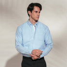 Men's Wrinkle Free Oxford Long Sleeve Shirt - Giordano Online