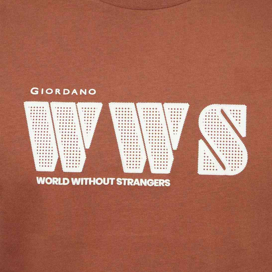 Men's WWS Print Tee - Giordano Online