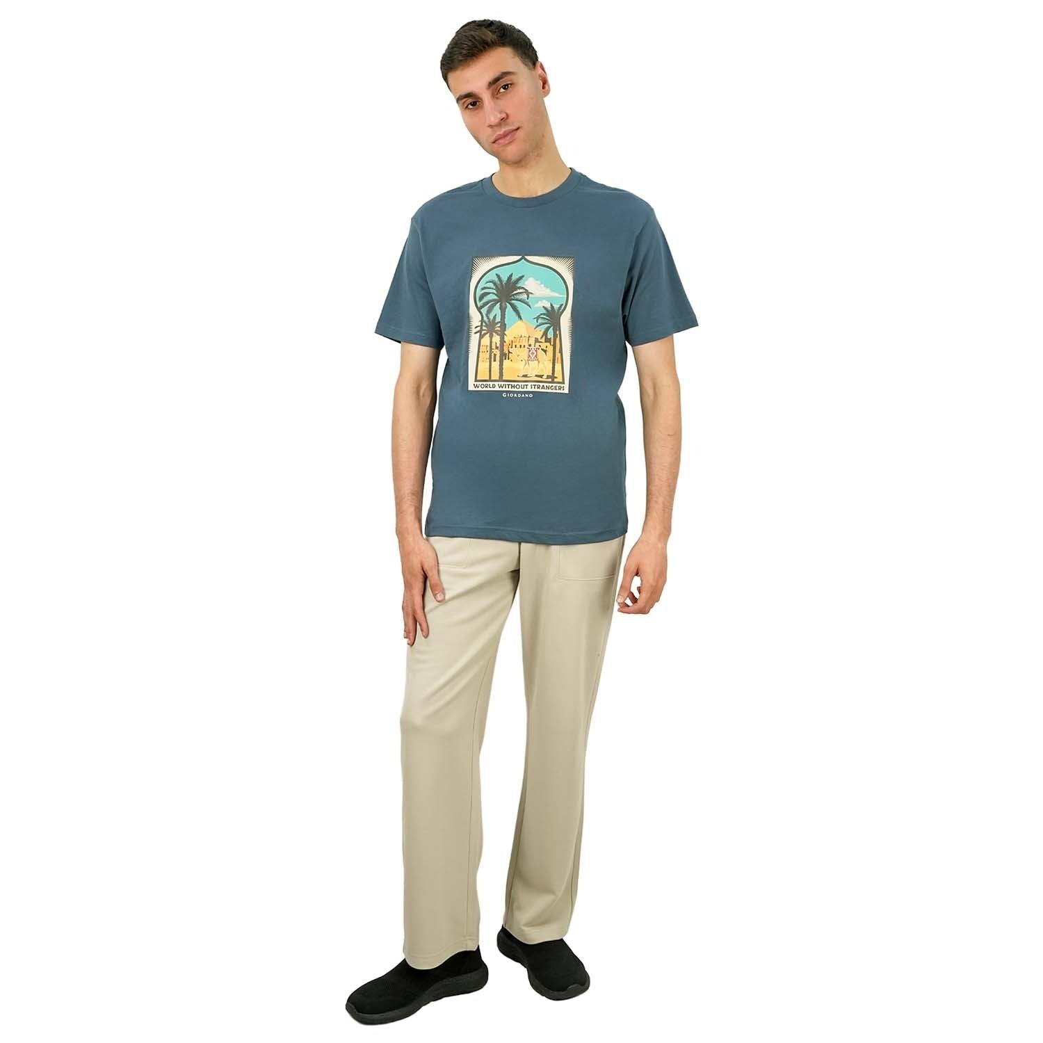 Men's WWS Print Tee - Giordano Online