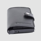 Mini Leather Wallet - Black - Giordano Online