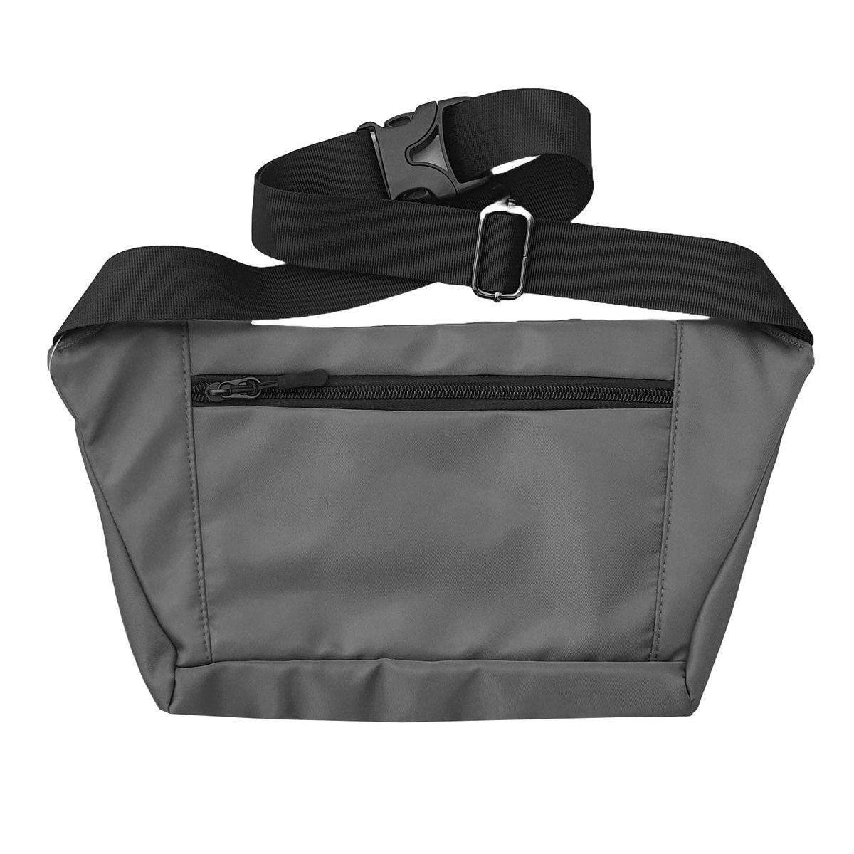 Polyester Crossbody Bag - Grey - Giordano Online