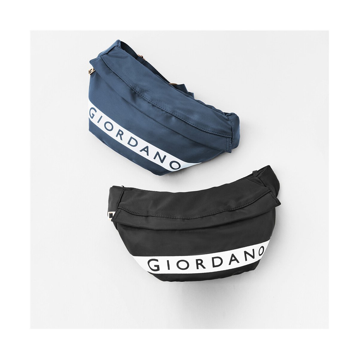 Polyester Waist Bag - Black - Giordano Online