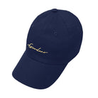Unisex Cotton Cap with Giordano Signature - Blue - Giordano Online