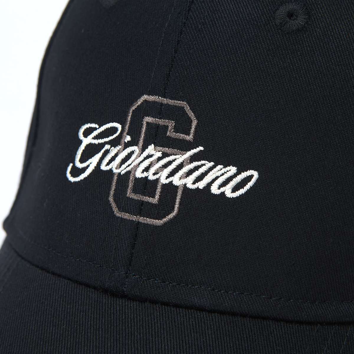 Unisex Cotton Twill Embroidered Signature Cap - Giordano Online