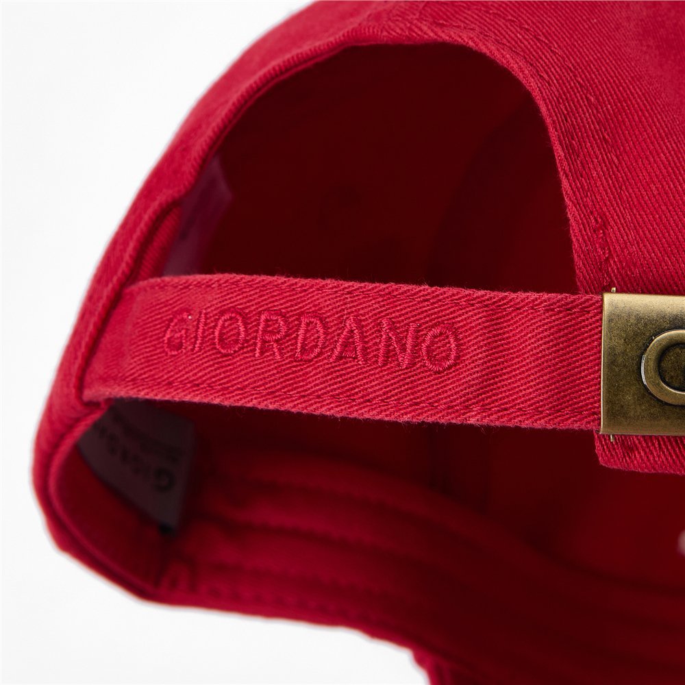 Unisex Cotton Twill Embroidered Signature Cap - Giordano Online