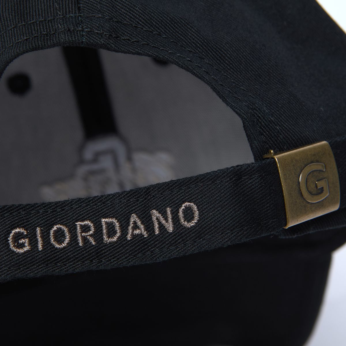 Unisex Cotton Twill Embroidered Signature Cap - Giordano Online