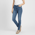 Women Denim High Waist Slim Tapered - Giordano Online