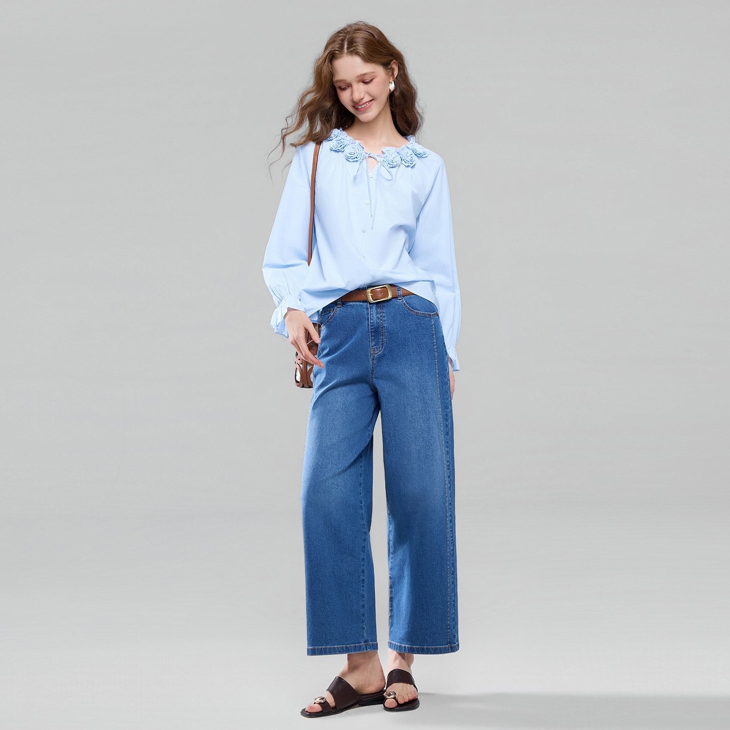 Women High Waist Jeans - Giordano Online