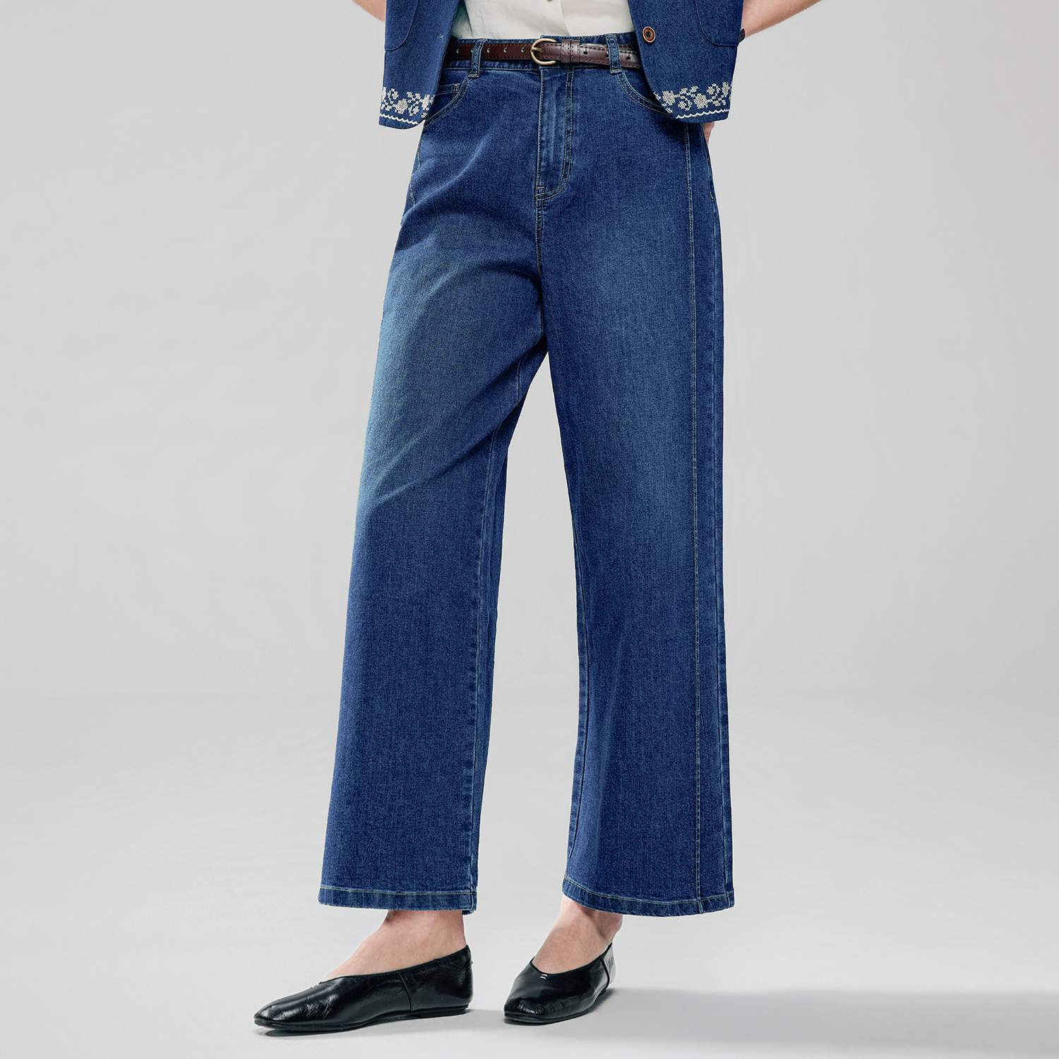 Women High Waist Jeans - Giordano Online